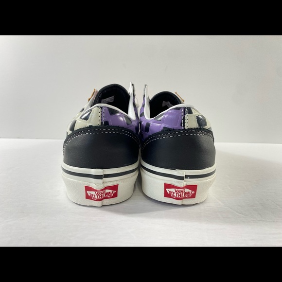 Vans Old Skool 36 DX Anaheim Factory Leather Checkerboard Sneakers - Picture 3 of 8